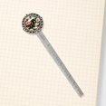 thumbnail image 4 of Minced flower Vintage Silver Lace-Edged Bookmark: an Ideal Gift for Readers and Book Lovers, 4 of 5