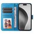 thumbnail image 3 of Funda tipo cartera GANGXUN para iPhone 16 Pro , diseño girasol, cuero PU, soporte, cierre magnético, tarjetero, 3 of 5
