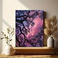 thumbnail image 6 of Dramatic Tree Silhouette & Vibrant Sky Canvas Print, Perfect for Living Room Bedroom Office Dining Room Hotel Lobby, 6 of 8