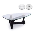 thumbnail image 4 of Unique Bargains M6 Thread 30mm Diameter Round Shape Aluminum Disc Hardware 8pack Aluminum Circle Disc Glass Top Adapter for Glass Table, 4 of 5