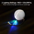 thumbnail image 2 of VEEKI Dotpet Interactive Cat Toys Ball with LED Light, 360 Degree Self Auto Rotating Intelligent Ball, Smart USB Rechargeable Spinning Cat Ball Toy A923-26, 2 of 6