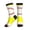 3 Black, variant on Men's Softball Baseball Novelty Athletic Socks Women's Digital Printing Funky Patterned Crew Socks