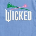 thumbnail image 3 of Wicked: Part 2 -  Wand And Broomstick Logo - Men's Short Sleeve Graphic T-Shirt, 3 of 5