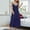 Navy, variant on Xysaqa Womens Satin Silk Lace Nightgowns V Neck Long Slip Sleep Dress Women Lingerie Long Chemise Nightwear