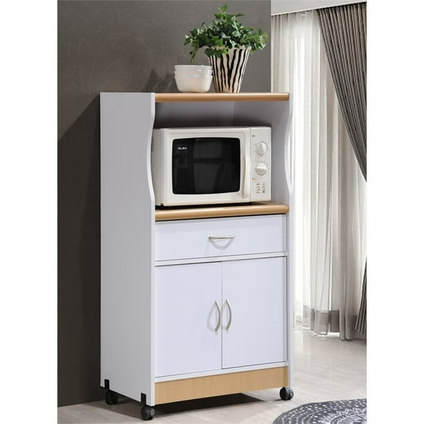 Hodedah microwave cheap cart hik77