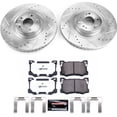 thumbnail image 3 of PowerStop Front Z26 Street Warrior Carbon-Fiber Ceramic Brake Pad and Drilled and Slotted Rotor Kit Fits: HYUNDAI Select Models K7371-26, 3 of 9