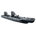 thumbnail image 3 of 14ft Reel Yaks Raider Modular Kayak | Go Tandem or Solo | Propeller Drive Pedal Fishing Kayak | 530lbs Capacity | 3 Piece, 3 of 5