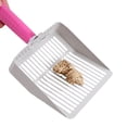 thumbnail image 4 of Stainless Steel Cat Litter With Holder Stand and Clean Sifting Design for All Litter Pans Coarse and Fine Grids Effortless and Minimal Stickiness, Khaki 2, 4 of 8
