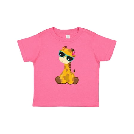 

Inktastic Cute Giraffe Giraffe with Sunglasses Cute Animal Boys or Girls Baby T-Shirt