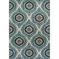 thumbnail image 3 of Ivory/Navy Modern Large Area Rugs 8x10 Carpet Contemporary Rug 5x7 Hallway Runner 2x8, 3 of 8