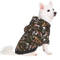 thumbnail image 2 of Xecao Mushroom Garnish Pattern Sweatshirts Winter Pet Dog Hoodie Puppy Coat Dog Sweaters Dog Clothes with Hat Dog Clothes Costume Outfit,Small Pets Wear-Large, 2 of 7