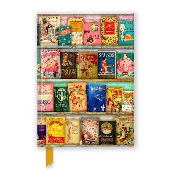 Flame Tree Notebooks Aimee Stewart: Vintage Cook Book Library (Foiled Journal), (Hardcover)