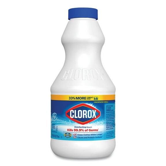 Regular Bleach With Cloromax Technology, 24 Oz Bottle, 12/Carton