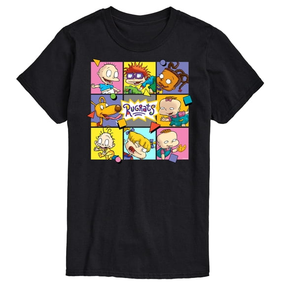 Rugrats - Character Grid - Men's Short Sleeve Graphic T-Shirt