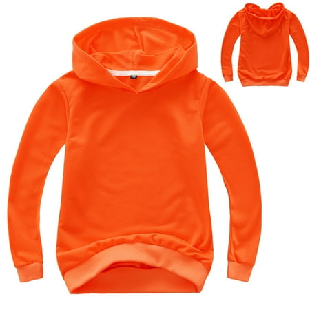 

Juebong Baby Boys Girls Clothes Clearance Toddlers Kids Baby Boys Girls Hooded Solid Thick Coat Sweatshirt Pullover