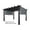 Grey, variant on ​APEX GARDEN Replacement Pergola Canopy Top for 8 ft. x 10 ft. Pergola (Size: 194" x 88")
