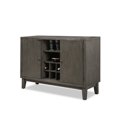 thumbnail image 1 of Topline Home Furnishings Grey Oak Server, 1 of 2