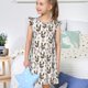 thumbnail image 4 of Balery Flowe Rooster Camisón de princesa para niñas, pijama de algodón con mangas abullonadas, suave y bonito.-XX-Large, 4 of 6