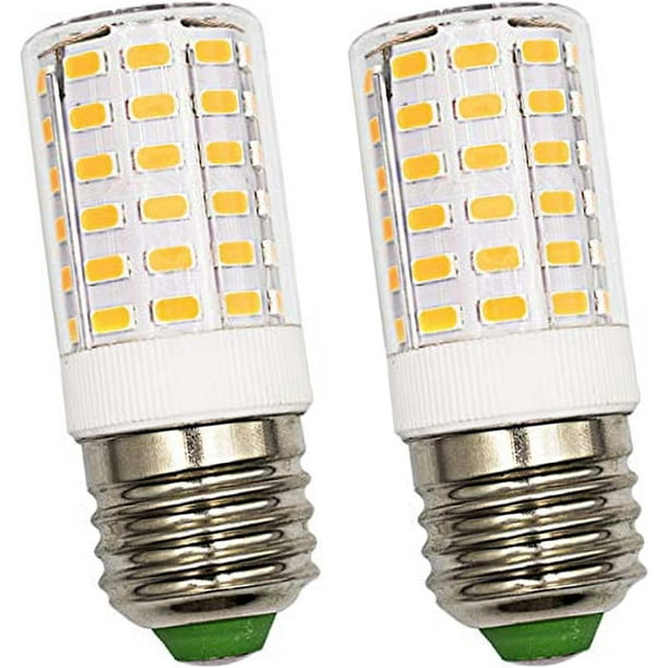 Skim zien Wederzijds E26 LED Light Bulb for Frigidaire Refrigerator Light 7W (60W-100W  Equivalent) Non-dimmable Warm White 3000K 1000 Lumen AC100V-265V Home  Lighting Big Medium Base Corn Lamp-Pack of 2 - Walmart.com