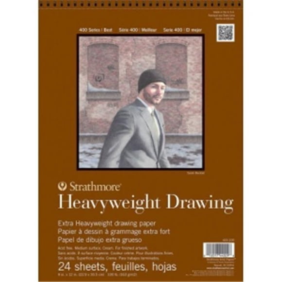 Strathmore ST400-209 Bloc à Dessin Lourd 9 x 12 Po