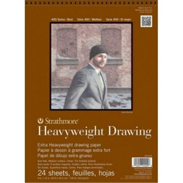 Strathmore ST400-209 9 x 12 in. Heavyweight Drawing Pad