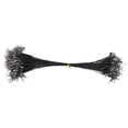 thumbnail image 3 of Justharion 20pcs Anti -bite Fishing Line Wire with Swivel Core Fishing Connecting Wire black 30cm 1Set, 3 of 6