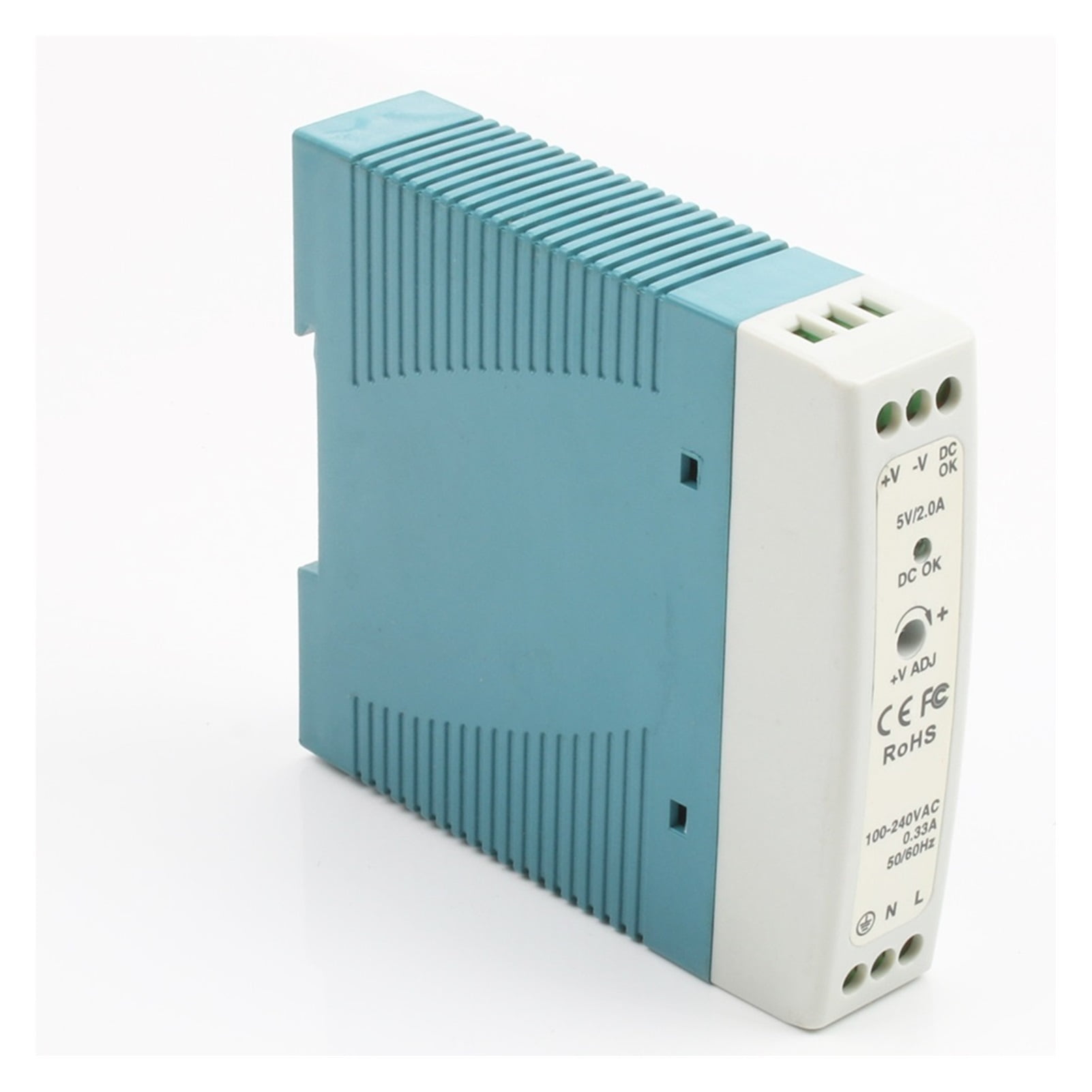 12V 5V 15V 24V 36V 48V 10W Din Rail Power Supply Ac-dc Driver AC/DC Wide Constant Voltage LED Strip ,Stable Input & Output