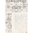 thumbnail image 5 of Pasargad Home Amadeus 5' x 7' Power-Loomed Ivory/Grey Rug, For Indoor Space and all Age of Group, 5 of 5