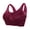 Wine Red, variant on Tinglu Lace Bralettes for Women Bralette Padded Sexy Bandeau Bra