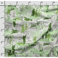 thumbnail image 2 of Soimoi Texture Print, Silk Fabric Decor Sewing Fabric By The Yard- 42 Inch WideDecorative Fabric For Shirts, Suits, Ties-Green, 2 of 5