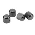thumbnail image 4 of Guitar Tone Volume Knobs, Professional Dome Guitar Knob 4Pcs Replacement Holed  for Bass Black,Silver, 4 of 8