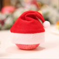 thumbnail image 4 of Christmas Hat Cap Ornament for Apple Beverage Small Gift Decoration, 4 of 5