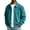 Blue, variant on Gamivast Men's Corduroy Jackets Button Down Long Sleeve Shacket Tops Vintage Bomber Coat with Pocket Casual Fall Winter Outerwear Everyday Wear