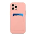 thumbnail image 2 of Allytech Case Compatible with iPhone 15 Pro, [Card Holder] [Soft TPU] [Ultra Slim & Lightweight] Shockproof Anti-Fingerprint Case for iPhone 15 Pro - Pink, 2 of 6
