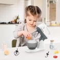 thumbnail image 3 of Sqnox Electronic Blender Kitchen Playset Toys for Kids Birthday Gifts, Toddler Mixer Pretend Play Appliance for Ages 2-8 Girls Boys, 3 of 6