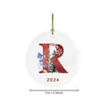 thumbnail image 2 of Coche Decoraciones de Navidad 2025 Nuevo 26 Carta de Navidad Muñeco de Nieve Colgante de Navidad - Colgante de Coche de Acrílico Santa Navidad Muñeco de Nieve Decoraciones, 2 of 5
