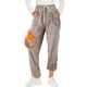 thumbnail image 2 of Pantalones de dormir de terciopelo coral grueso para mujer - Pantalones acolchados de talla grande para el invierno, cintura elástica - Poliéster, 2 of 4