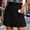 02 Black, variant on YueHuiYing Women's Pleated Athletic Tennis Skirt Golf Skirt Suitable for Running and High-Intensity Training