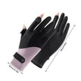 thumbnail image 2 of Women's Full Finger Driving Gloves | Sun Protection UPF 50+ Blocks 99% UV Rays | Touchscreen Compatible | Non-Slip Grip | Thin & Breathable for Cycling, Outdoor Activities | One Size, 2 of 5