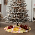 thumbnail image 4 of Fotbe Tasty Toasts Pattern Christmas Tree Skirt, Tree Skirts Plush Christmas Decorations, Christmas Tree Skirts Xmas Decorations Holiday Party Decor-36", 4 of 6