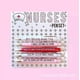 thumbnail image 1 of 5 Fun Nurse Pen Sets 5 Sets Of Interesting Nurse Pens Bad Taste Ballpoint Pen Set, 1 of 2