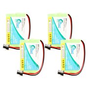 4x Pack - UpStart Battery Uniden BBTY0510001 Battery - Replacement for Uniden Cordless Phone Battery (1200mAh, 2.4V, NI-MH)