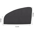 thumbnail image 2 of serony Car Magnetic Side Window Sunshade Premium Retractable Front Standard, 2 of 9