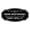 Black, variant on Signs ByLITA Victorian Drink responsibly, don't spill it Sign (Black) - Small