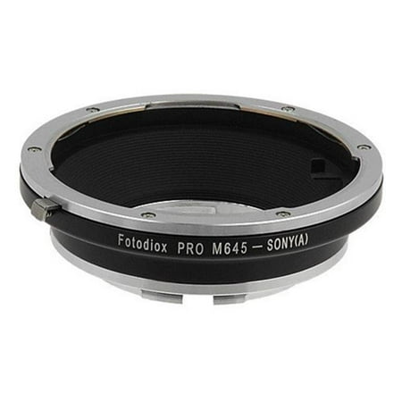 UPC: 0847372019632 | Fotodiox M645-SnyA-Pro Pro Lens Mount Adapter – Mamiya 645 Mount Lenses To Sony Alpha A-Mount SLR Camera Body