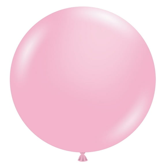 36 inch JUMBO Baby Pink TUFTEX Latex Balloon (1 Pack) - Party Supplies Decorations