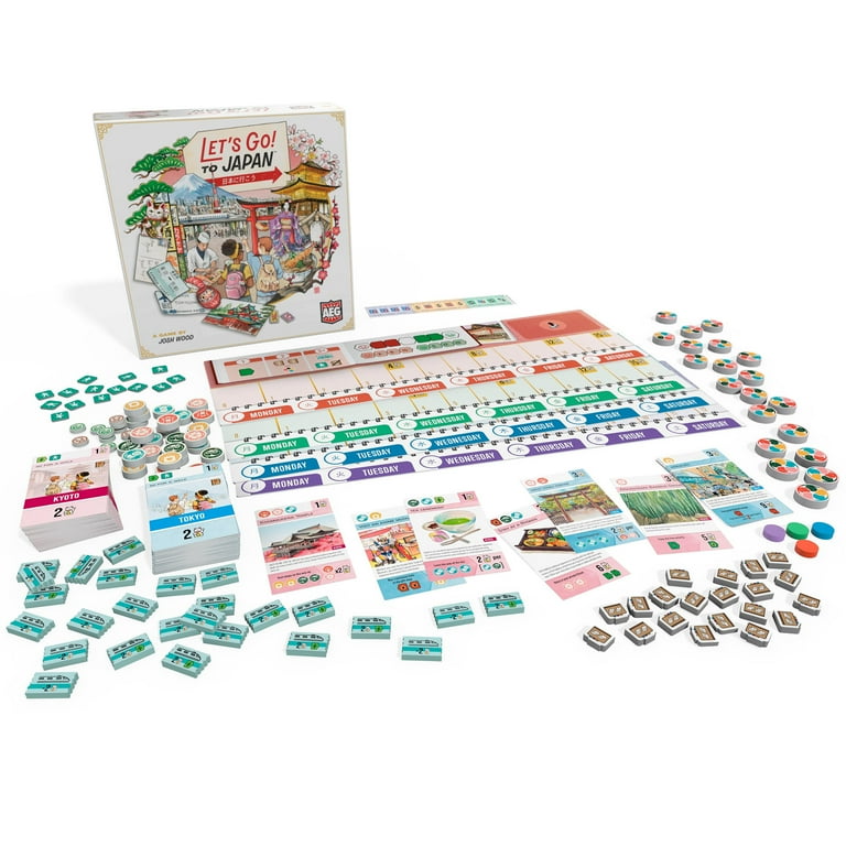 Let's Go! To Japan Strategy Card Game, 1-4 Players - Walmart.com