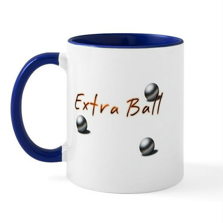 

CafePress - Pinball Mug - 11 oz Ceramic Mug - Novelty Coffee Tea Cup