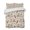 Beige, Brown, Multicolor, variant on Quilts Twin XL Size Bedding Set, Summer Beach Lightweight Quilted Comforter, Colorful Surfboard Swim Ring Palm Tree Soft Reversible Bedspread Coverlet with Pillow Covers for All Season, 68" x 98"