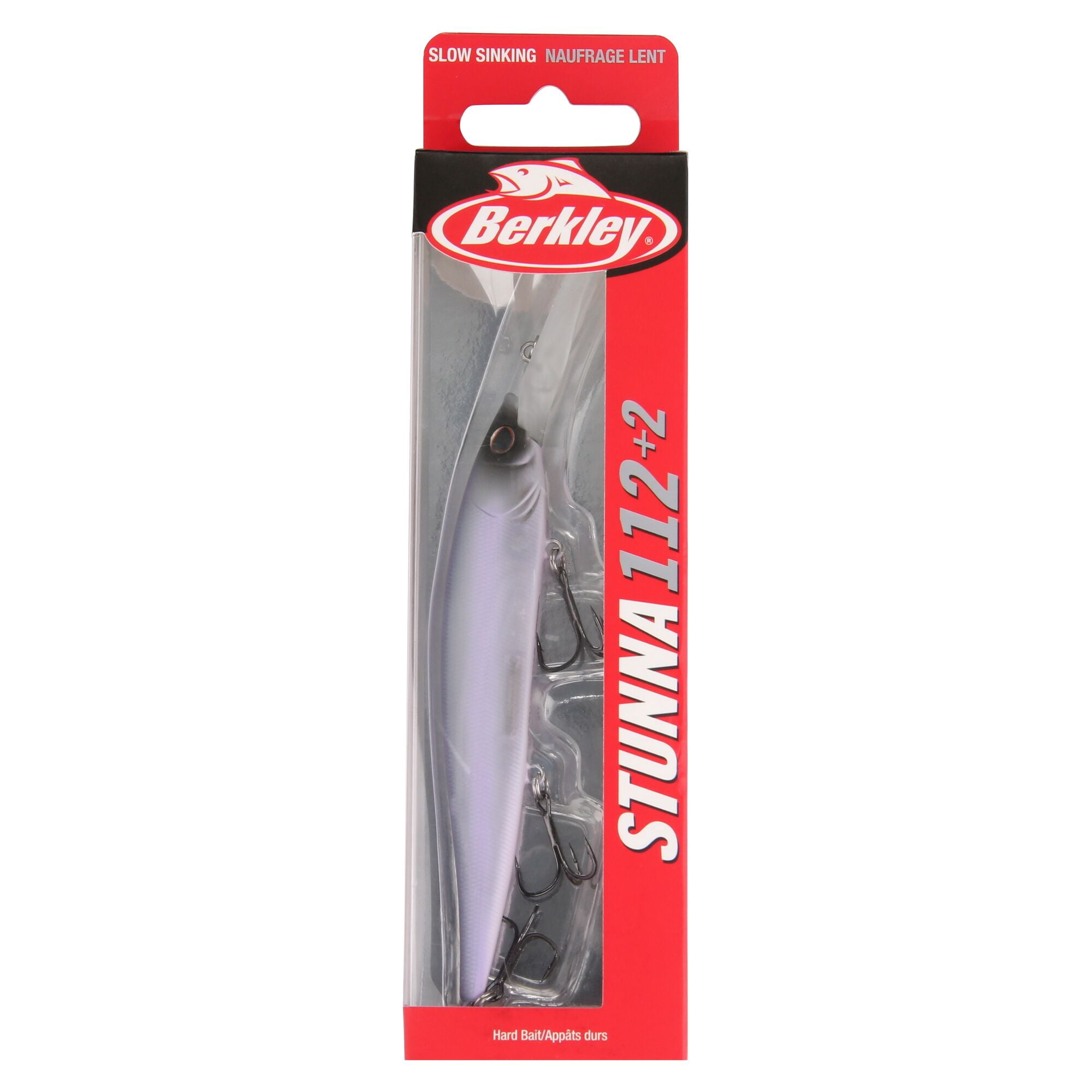 Berkley Stunna, 4.4 in, Jerkbaits, Stone Cold (1 Count)